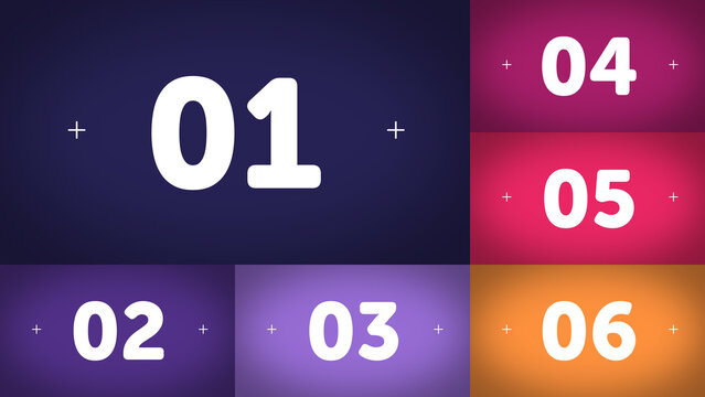 Multiscreen Layout Scale X6 06 &ndash; Animated Multi Screen Grid with Smooth Scaling Motion, Modern Digital Display Layout for Video, Broadcast and Media Content