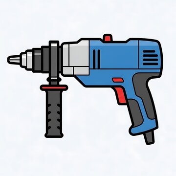 Electric drill tool equipment.