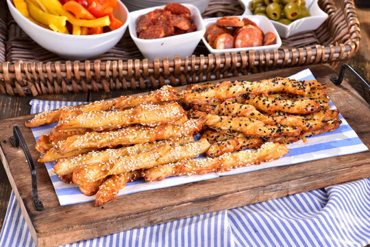 Cheese party sticks