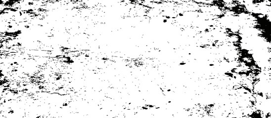 Black and White Grunge Distressed Texture Overlay Abstract Background Vector (1) © Ustro