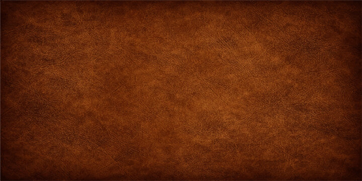 Abstract an elegant, textured brown leather background. This high-quality image is perfect for adding a touch of classic style to any design.