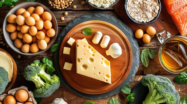 Products That Contain Vitamin B1 (Thiamine): Selective Focus, Generative AI
