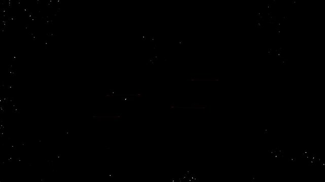 Glowing blue and white text on black background with pixelated effects saying your ideas create value