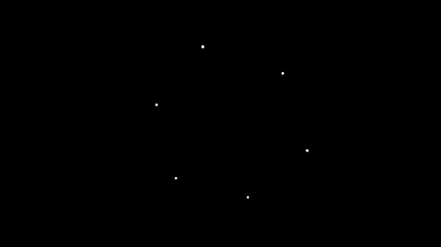 Motivational quote with geometric shapes on black background saying start small grow big