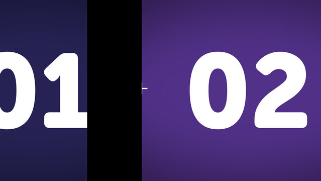 Multiscreen Layout Position X2 04 &ndash; Dynamic Multi Display Animation, Moving Screen Panels Layout, Modern Video Wall Presentation for Media, Technology and Branding Showcase