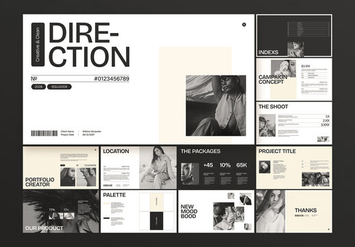 Creative Direction Presentation Template
