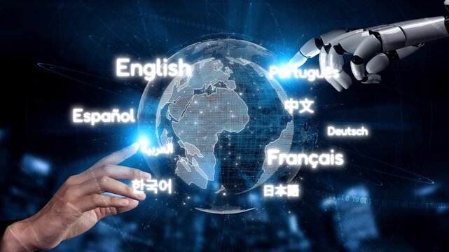 Global communication with multiple languages, digital translation tools, multilingual technology, cross-cultural communication, and virtual language learning environments. Muxer