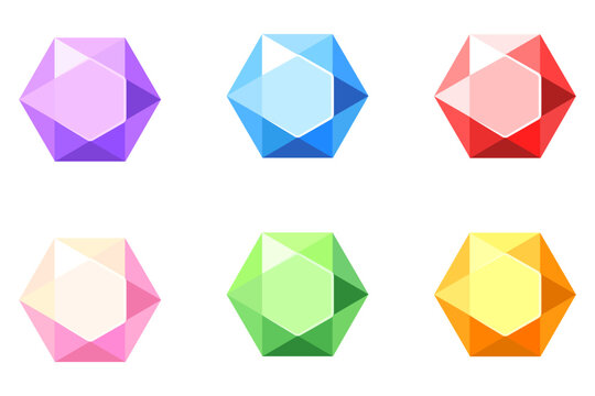 Diamond vector image. A realistic image of a crystal gemstone for your design. An element of luxury and wealth for a jewelry store.