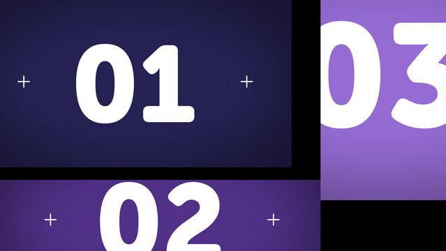 Multiscreen Layout Position X3 29 &ndash; Dynamic Multi Display Animation, Moving Screen Panels Layout, Modern Video Wall Presentation for Media, Technology and Branding Showcase