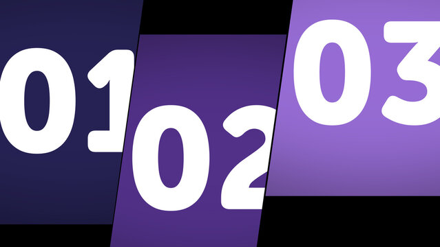 Multiscreen Layout Position X3 35 &ndash; Dynamic Multi Display Animation, Moving Screen Panels Layout, Modern Video Wall Presentation for Media, Technology and Branding Showcase