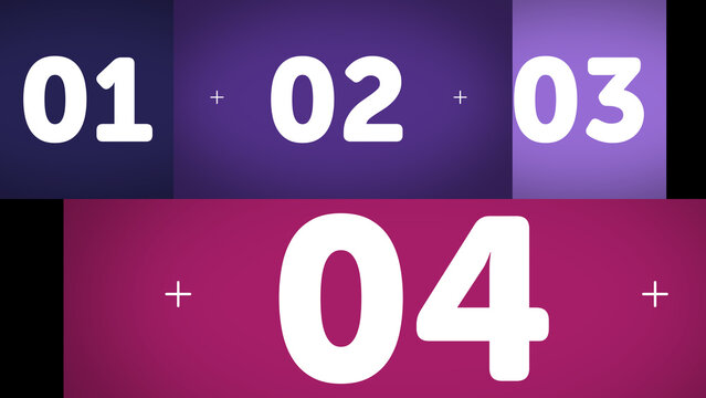 Multiscreen Layout Position X4 20 &ndash; Dynamic Multi Display Animation, Moving Screen Panels Layout, Modern Video Wall Presentation for Media, Technology and Branding Showcase