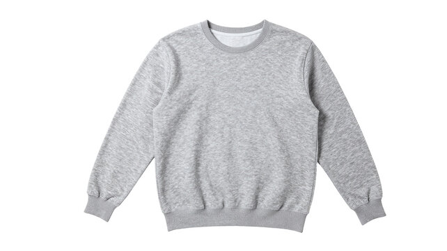 Sweatshirt mockup isolated on transparent background