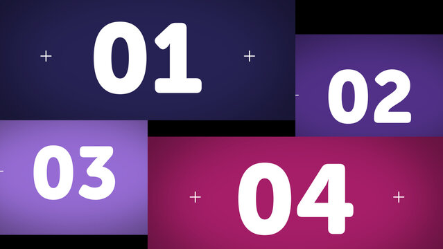 Multiscreen Layout Position X4 42 &ndash; Dynamic Multi Display Animation, Moving Screen Panels Layout, Modern Video Wall Presentation for Media, Technology and Branding Showcase