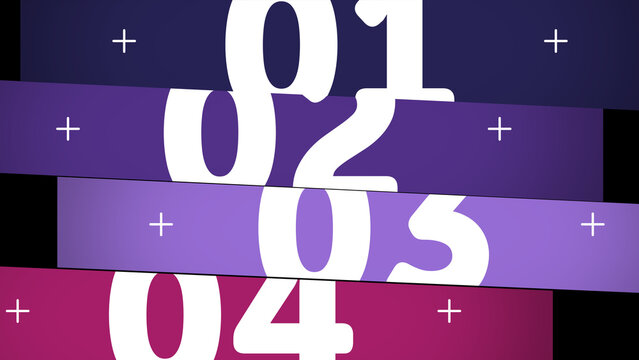 Multiscreen Layout Position X4 54 &ndash; Dynamic Multi Display Animation, Moving Screen Panels Layout, Modern Video Wall Presentation for Media, Technology and Branding Showcase