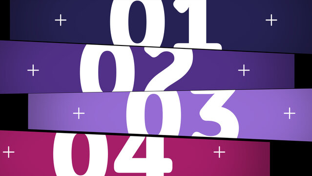 Multiscreen Layout Position X4 56 &ndash; Dynamic Multi Display Animation, Moving Screen Panels Layout, Modern Video Wall Presentation for Media, Technology and Branding Showcase