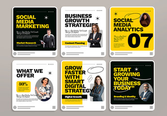 Modern Business Social Media Post Template