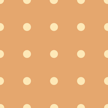 Warm Aesthetic Polka Dot Design
