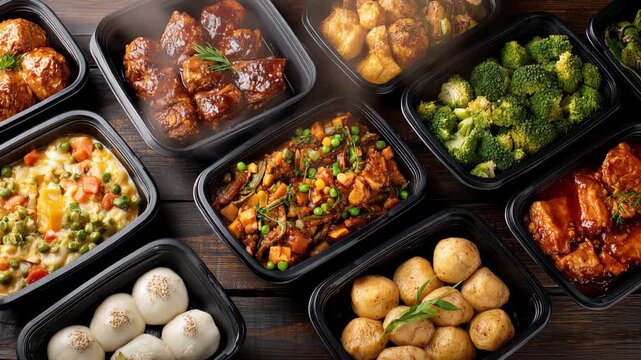 Healthy Grilled Salmon Meal Prep Containers with Broccoli and Rice