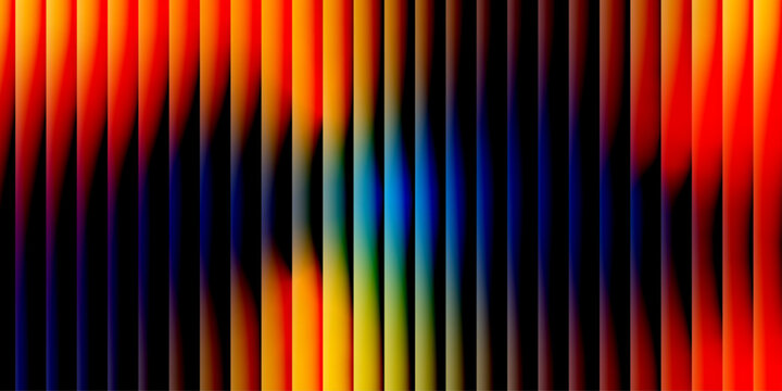 Vector colorful stripe diagonal gradient fabric dynamic line textile abstract background. oblique stripe diagonal line wave parallel digital vector illustration art pattern.