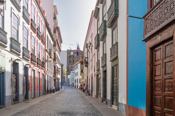 Fototapeta premium Cityscape of Santa Cruz de La Palma (Canary Islands, Spain)