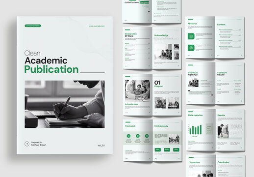 Clean Academic Publication Template