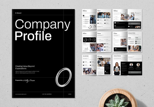 Company Profile Layout