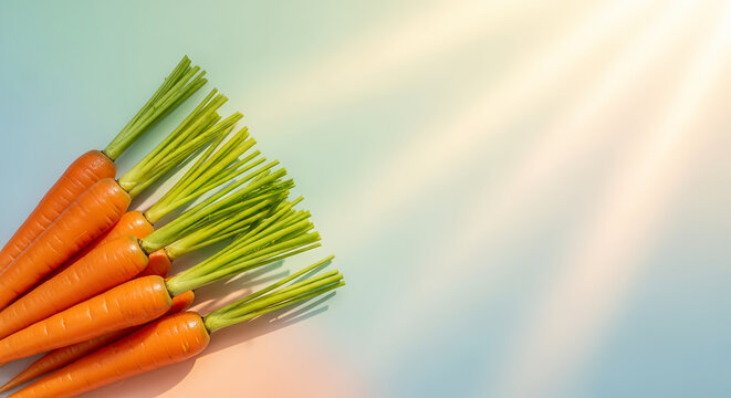 Carrots Fresh Healthy Vegetables for Vibrant Food and Nutrition Campaigns