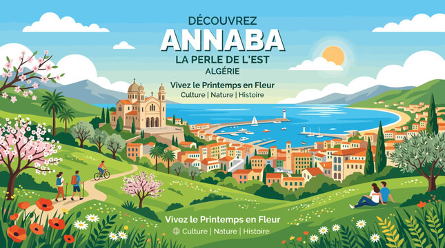 Annaba Algeria Springtime Landscape Promotion