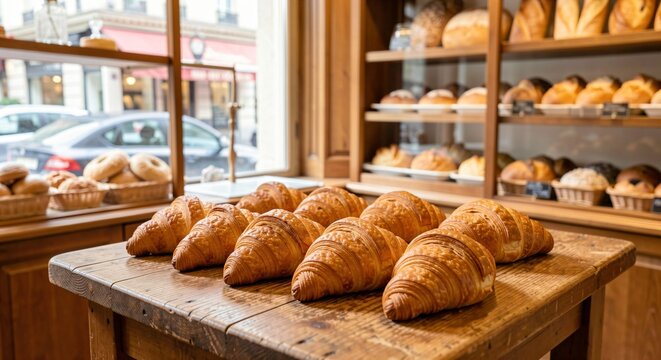 Croissants French Bakery Food
