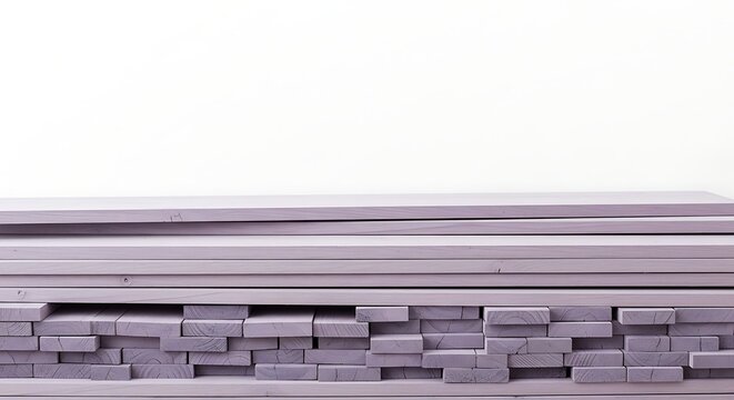 A grey and white image of a stack of bricks
