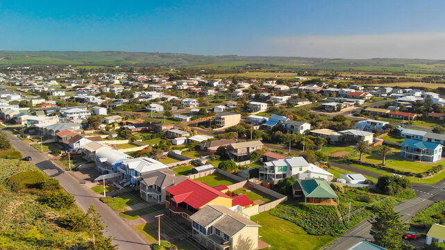 Middleton Beach aerial view, South Australia