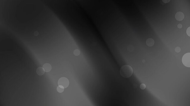 animated black and grey gradient background pattern with blurry circles is a versatile design element suitable for backgrounds, textiles, print materials, and digital projects.