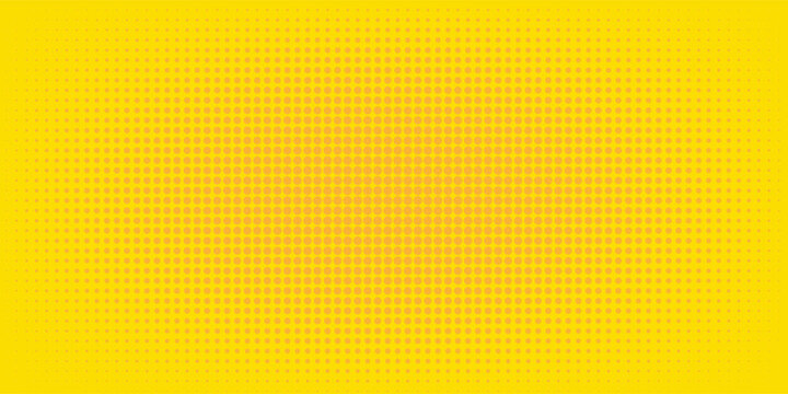 Comic background. Pop art texture. Starburst check cartoon style. Anime mark design with explosion effect for prints. Fun dot pattern. Checks backdrop with halftone gradient. Vector illustration