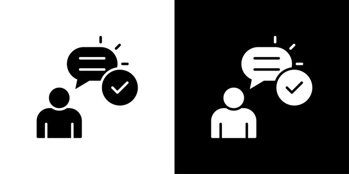 Explanation Icon Sheet Black And White