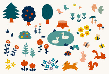 メルヘンな森の素材集 © kupo