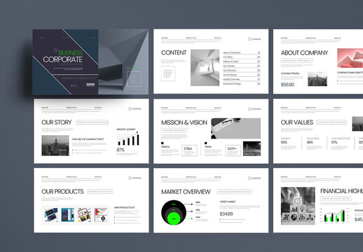 Corporate Business Presentation Template