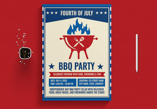 Fourth of July BBQ Party