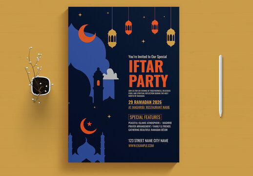 Ifter Flyer Template