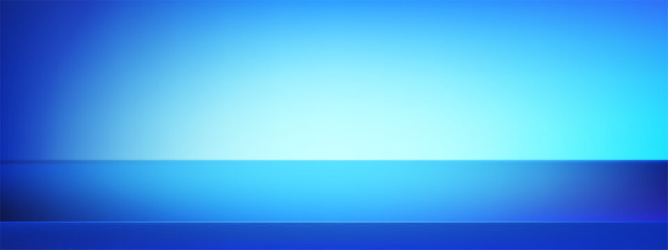 3d blur background. Abstract limbo surface for product display on studio platform. Luxury backdrop render for header or webpage presentation with showroom banner. Blank perspective pedestal layout bg