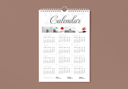 Calendar 2027 Layout Template