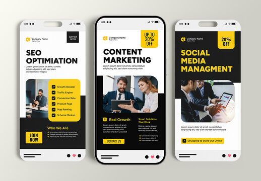 Digital Marketing Agency Social Story Post