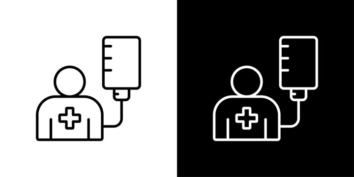 Patient Icon Sheet Black And White