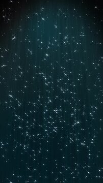 Sparkles Fall. 10 seconds animation, seamless loop, vertical resolution. It can be used as a background, texture, or add to your footage or project.