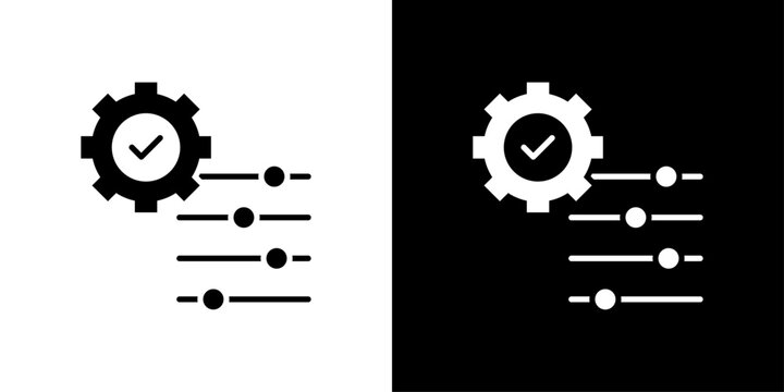 Control Icon Sheet Black And White