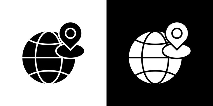 Ip Address Icon Sheet Black And White