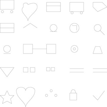 E-commerce & Shopping UI Icons &ndash; 25 Vector Elements &ndash; Cart, Wishlist, Payment, Delivery & Retail