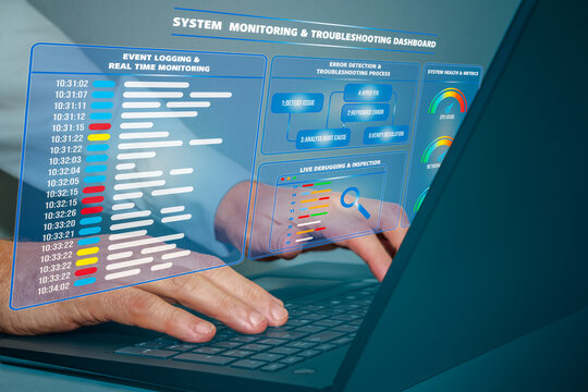 IT System Error Detection, Debugging, and Troubleshooting with Event Logging and Network Diagnostics