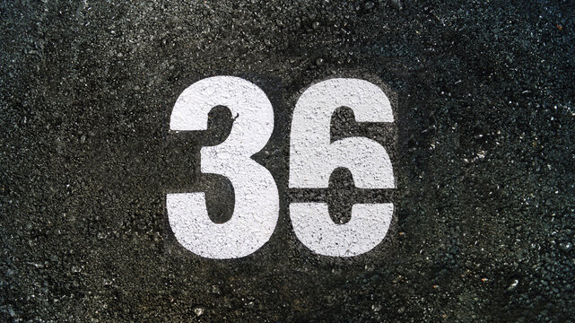 Number thirty six, 36