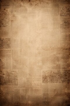 Vintage newspaper textured background