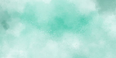 Obraz premium hand painted paste color and turquoise watercolor background. grunge paper texture, beautiful and colorful watercolor used for wallpaper, banners, design. vector texture background with bright color.